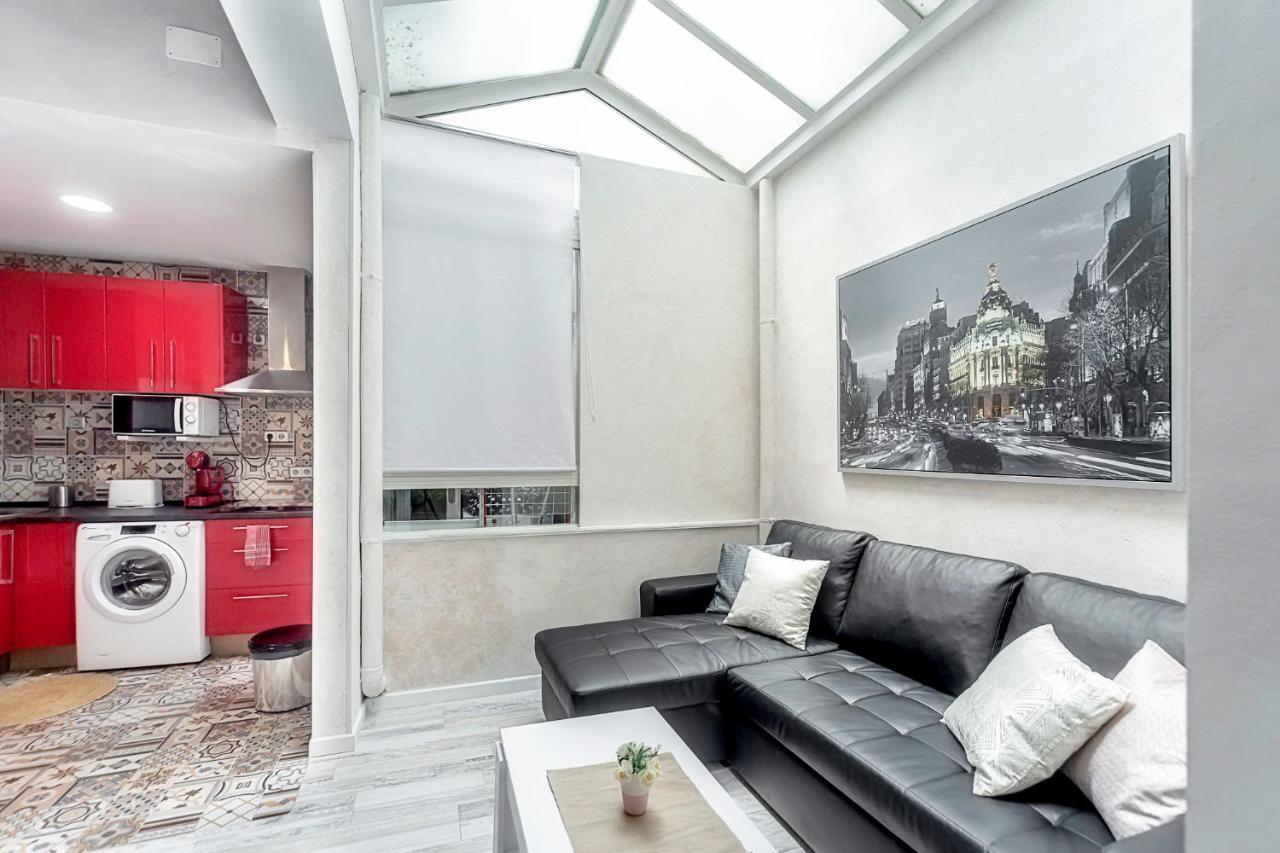En las nubes de Madrid! Ático c/ Fuencarral Apartamento Exterior foto