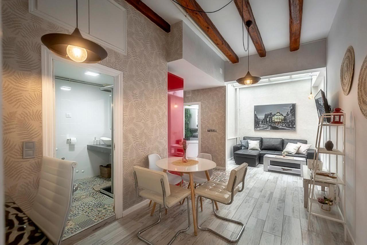 En las nubes de Madrid! Ático c/ Fuencarral Apartamento Exterior foto
