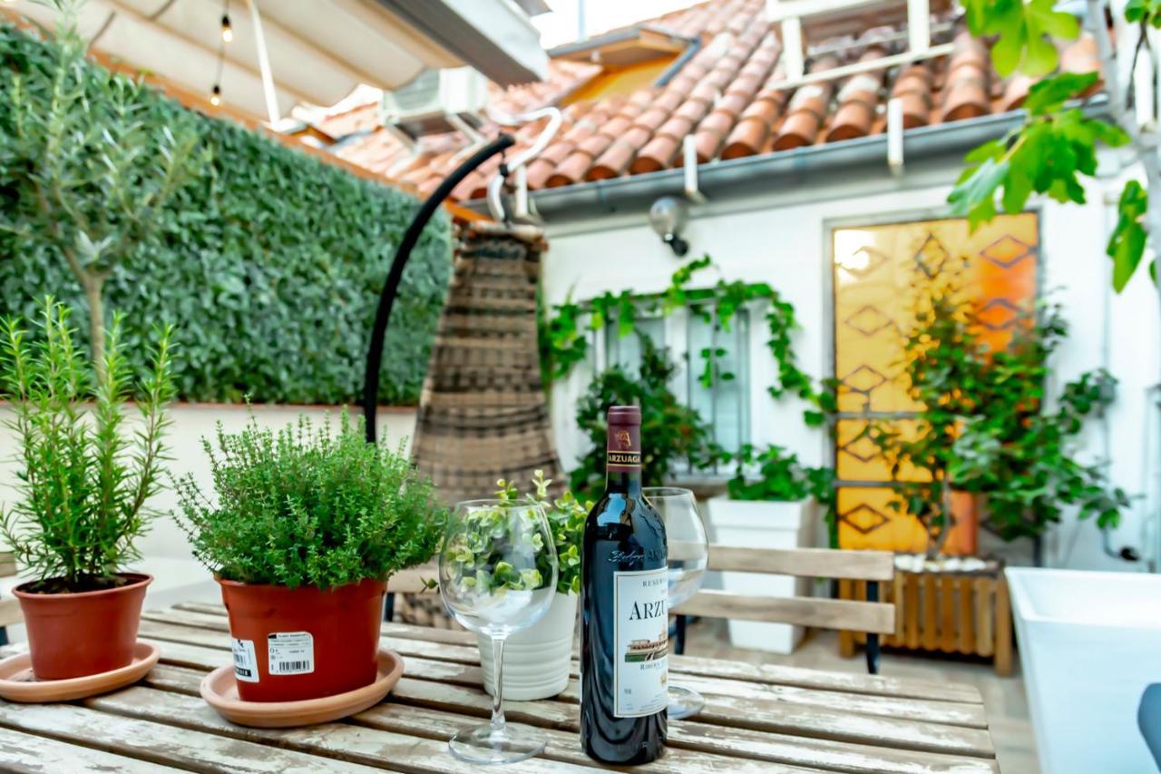 En las nubes de Madrid! Ático c/ Fuencarral Apartamento Exterior foto